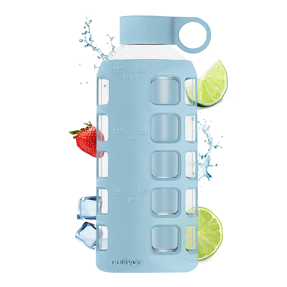 Glass Water Bottle Purifyou®