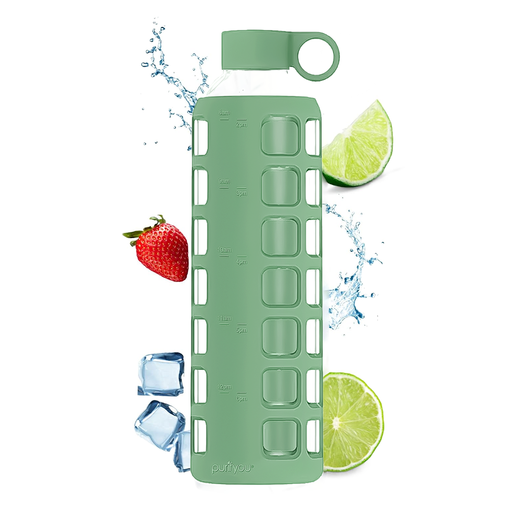 Glass Water Bottle Purifyou®