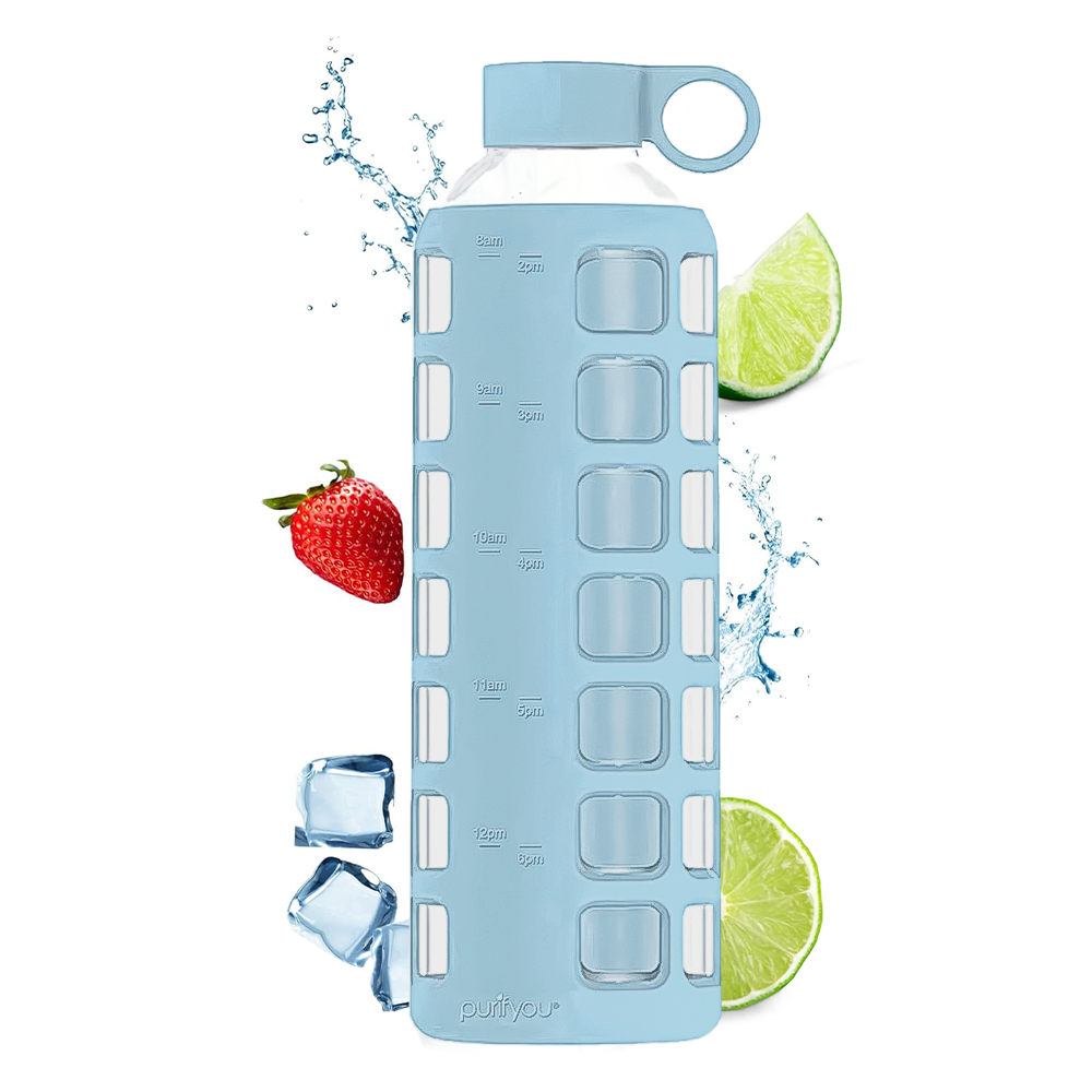 Glass Water Bottle Purifyou®