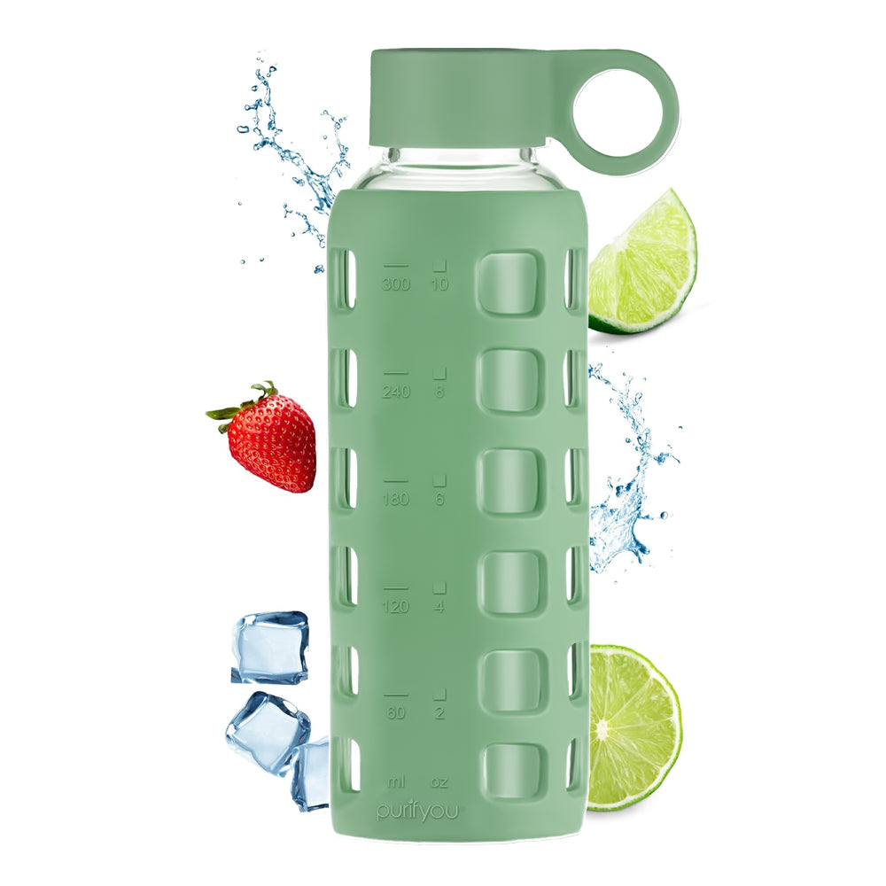 Glass Water Bottle Purifyou®