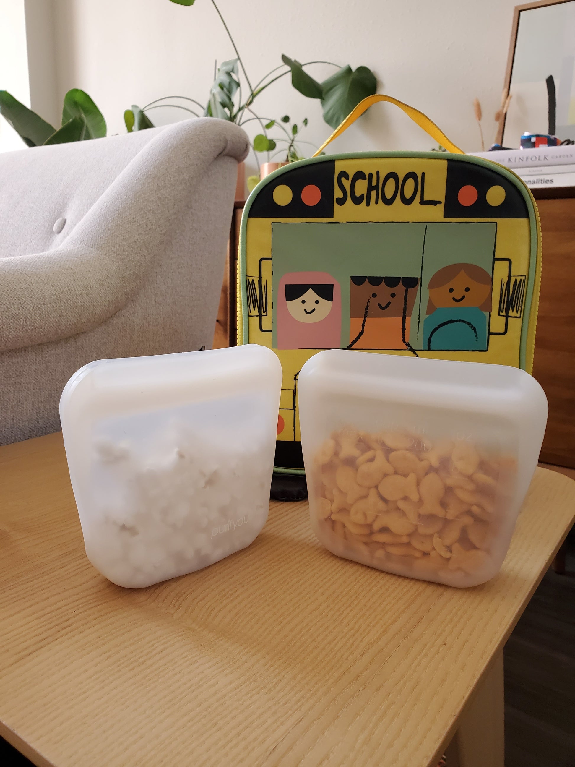 Reusable Sandwich Bags - Premium Reusable Snack Bags For Kids
